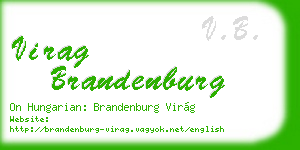 virag brandenburg business card